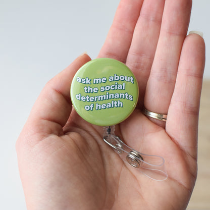 Social Determinants of Health Badge Reel + Topper