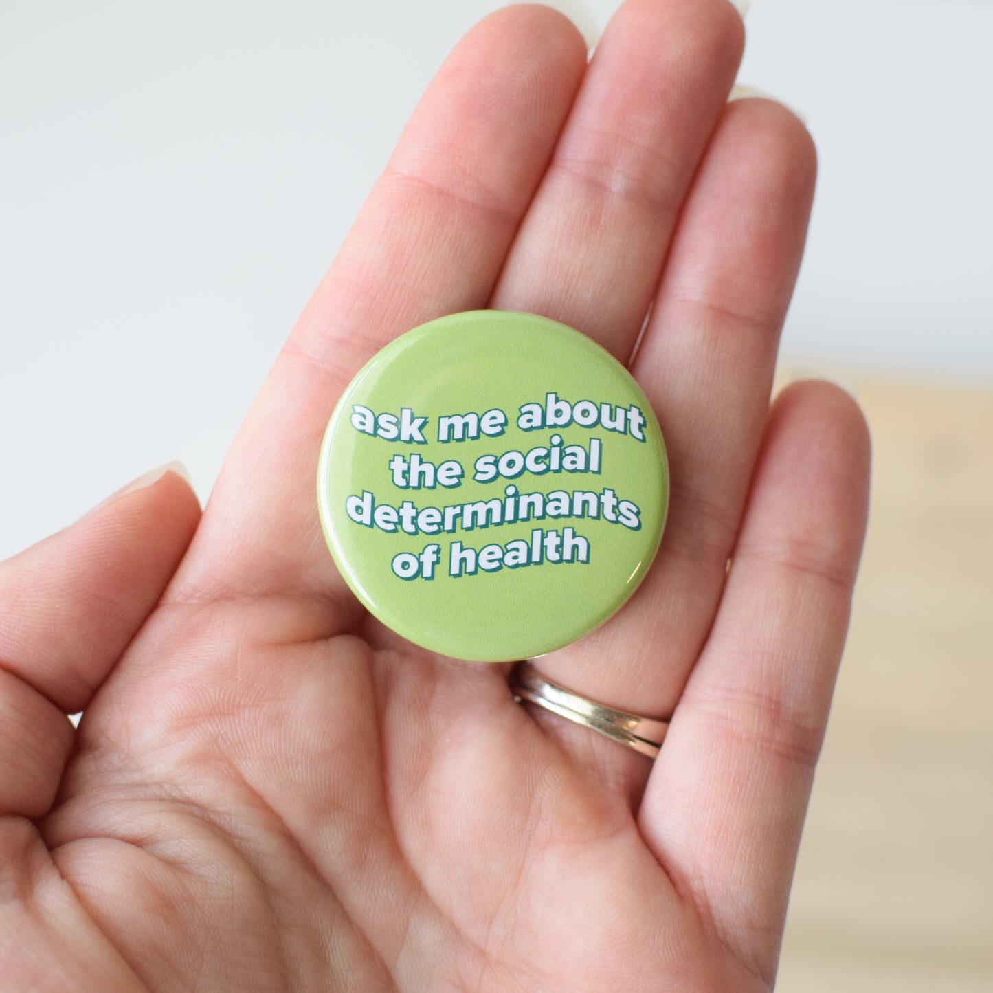 Social Determinants of Health Badge Reel + Topper