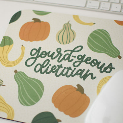 Gourd-geous Dietitian Mouse Pad