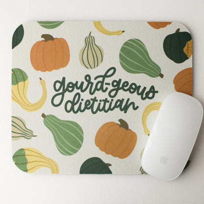 Gourd-geous Dietitian Mouse Pad