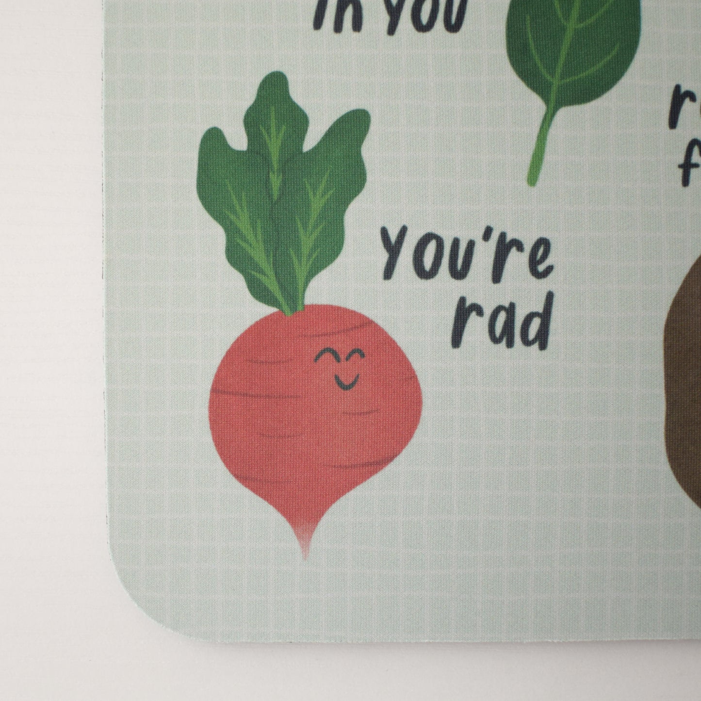 Encouraging Veggies Mouse Pad