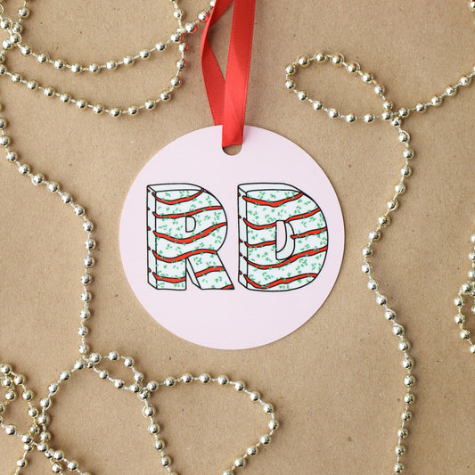 RD Christmas Cakes Ornament