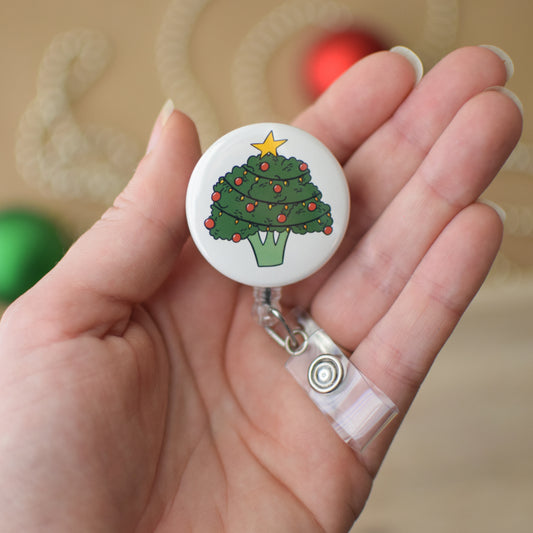 Oh Broccoli Tree Badge Reel + Topper