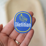 Banana Dietitian Sticker