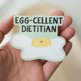 Egg-cellent Dietitian Sticker