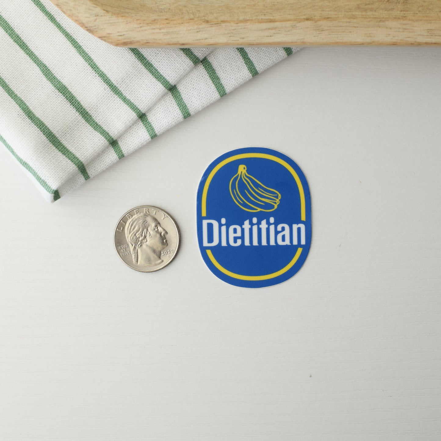 Banana Dietitian Sticker