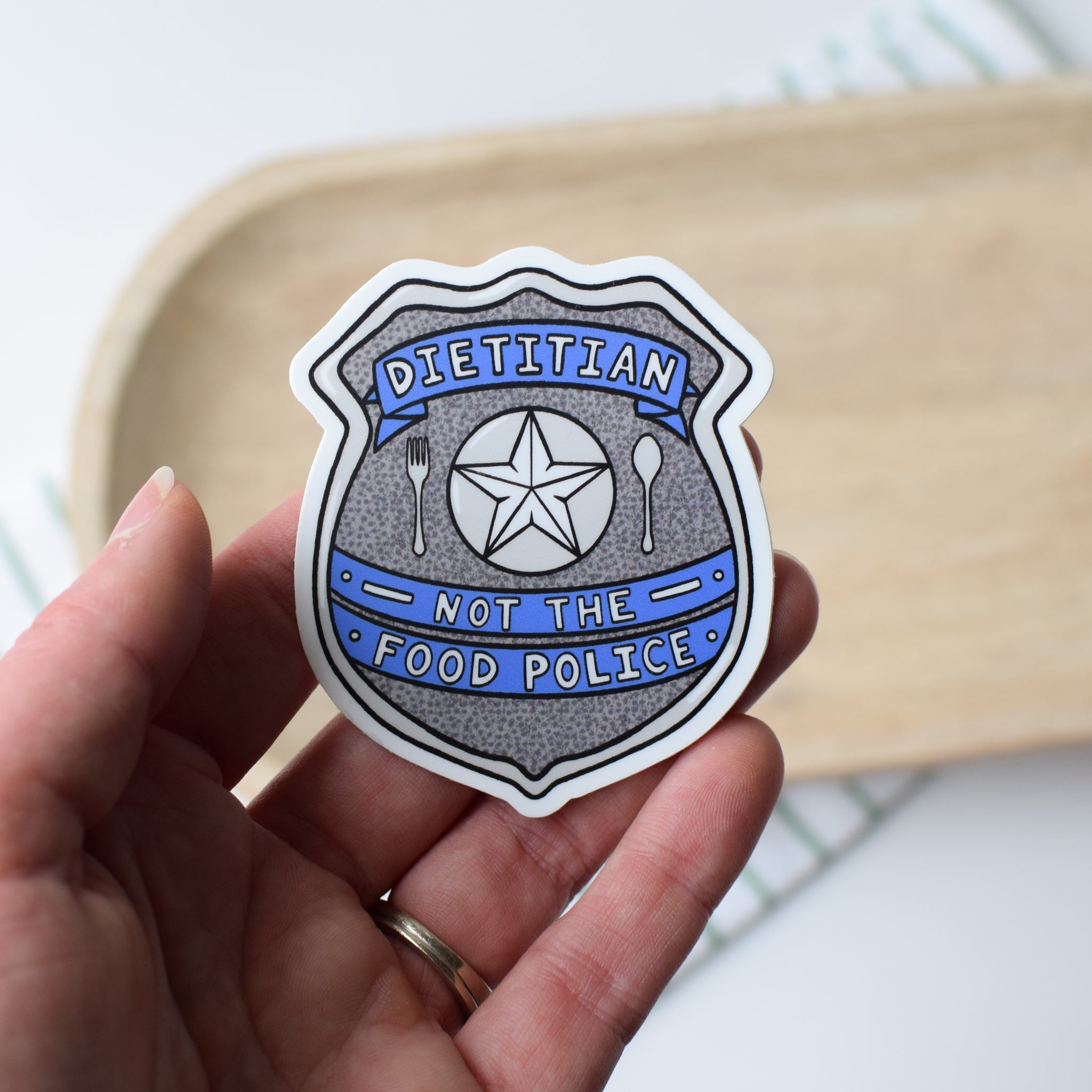 Not the Food Police Sticker – Donut Season