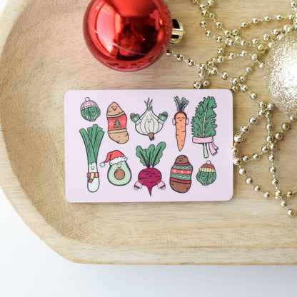 Seasonal Veggies Large Magnet