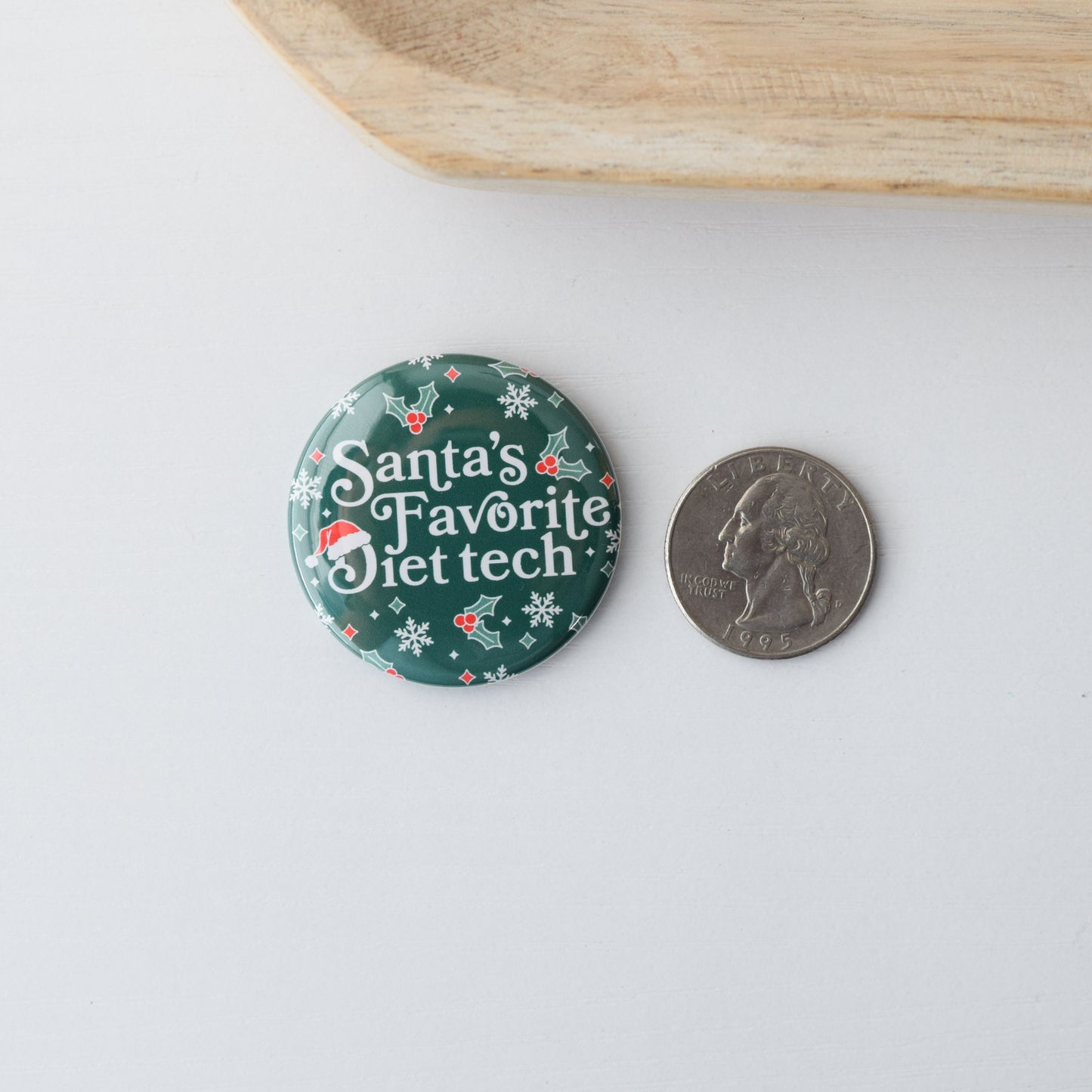 Holiday Diet Tech Button or Magnet Bundle