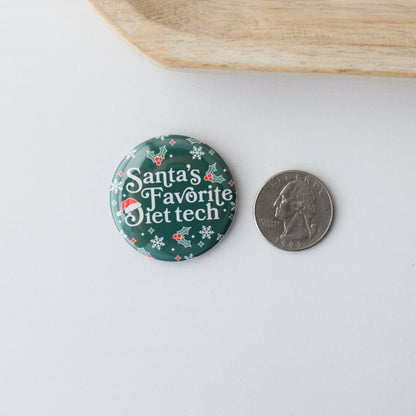 Holiday Diet Tech Button or Magnet Bundle