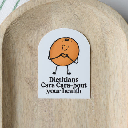 Cara Cara-Bout Health Sticker