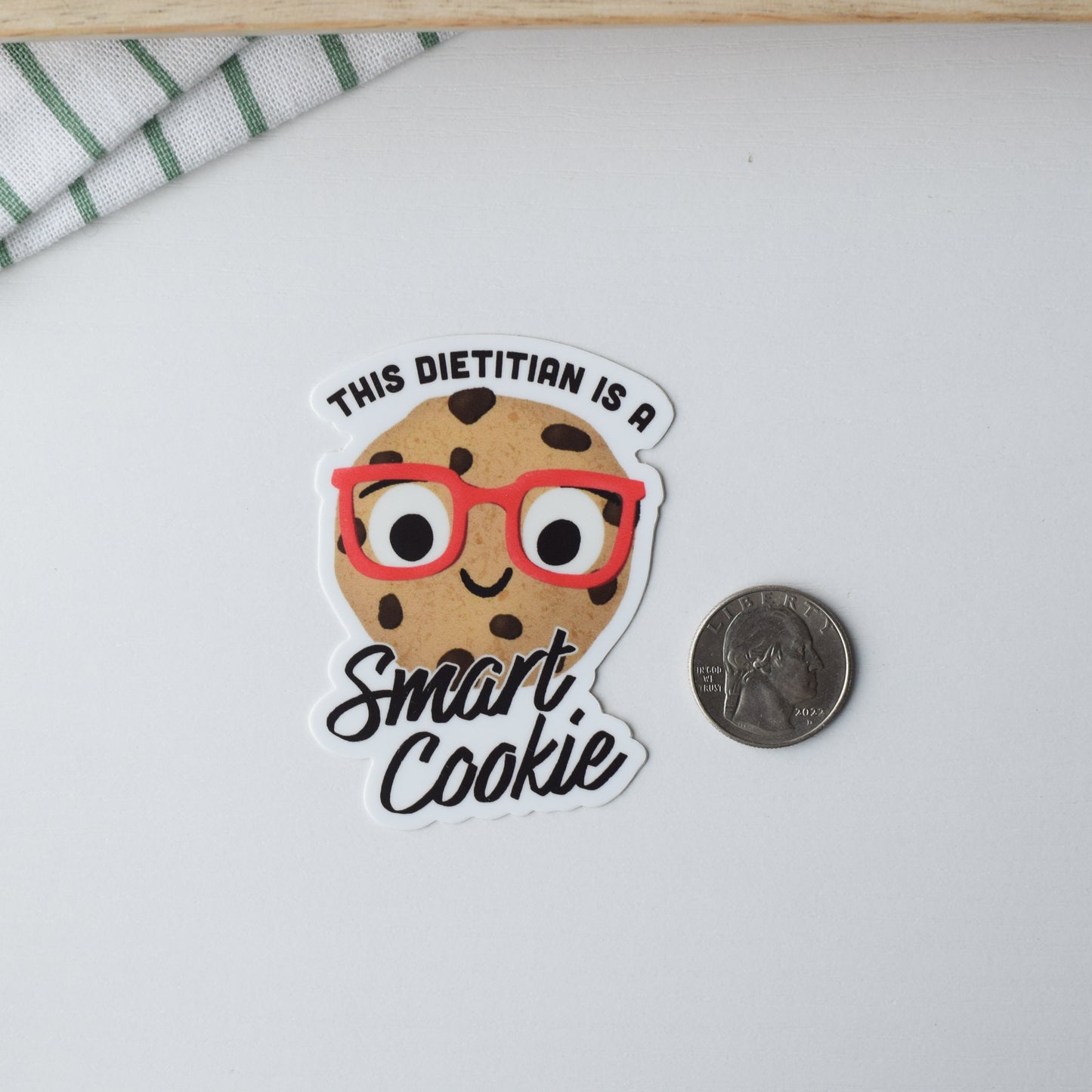 Smart Cookie Dietitian Sticker