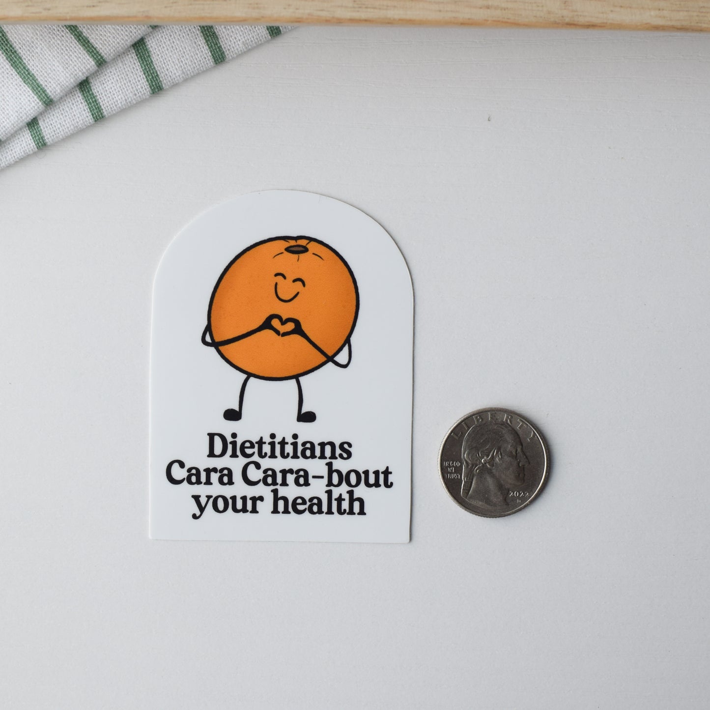 Cara Cara-Bout Health Sticker