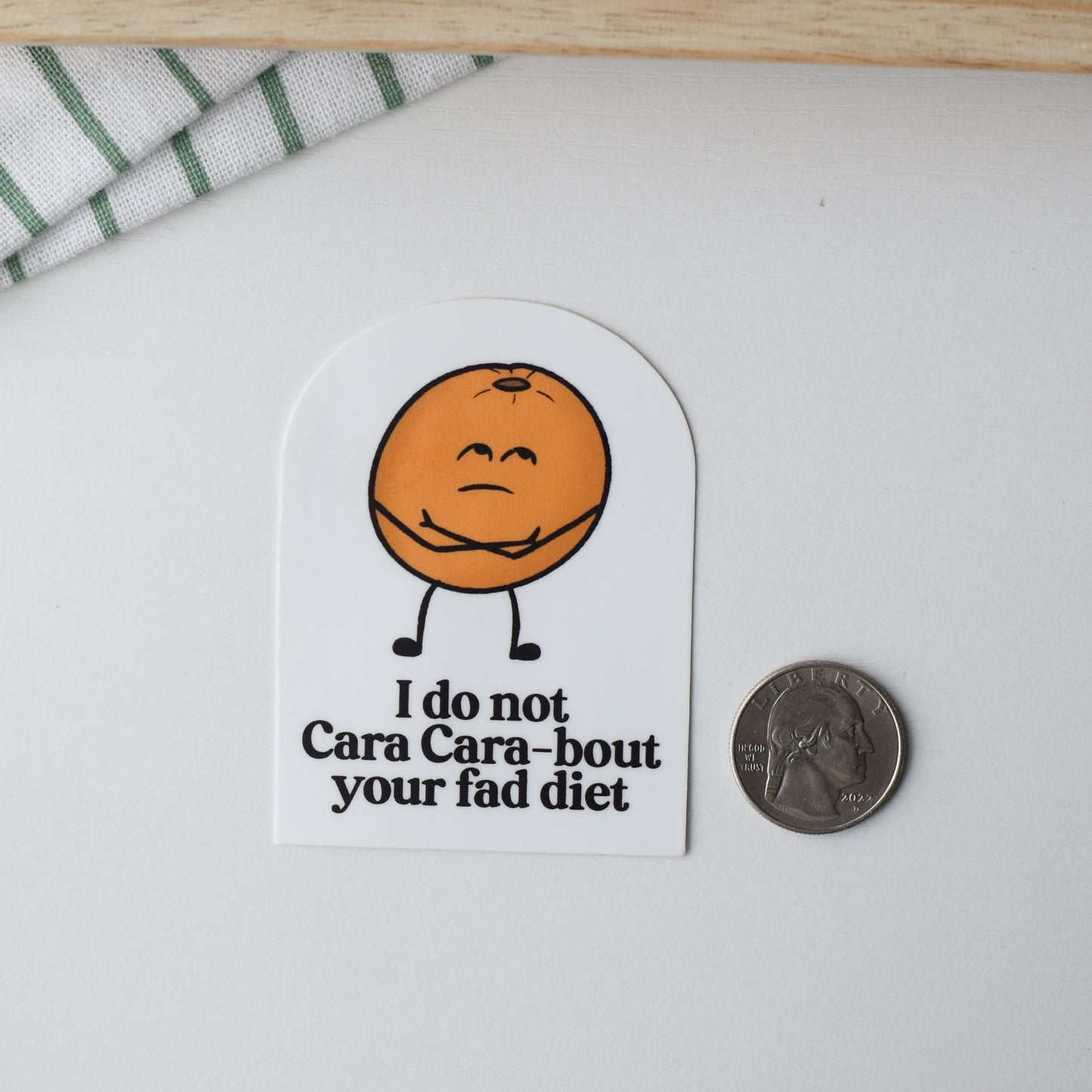 I Don't Cara Cara Sticker