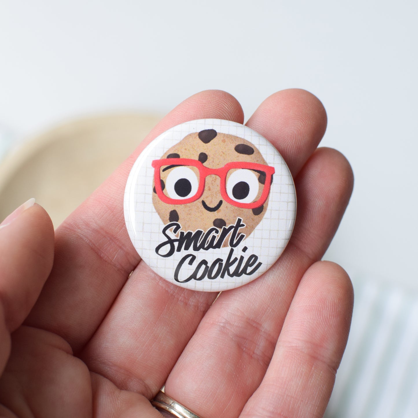 Smart Cookie Badge Reel + Topper