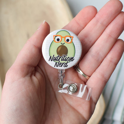 Nutrition Nerd Badge Reel + Topper