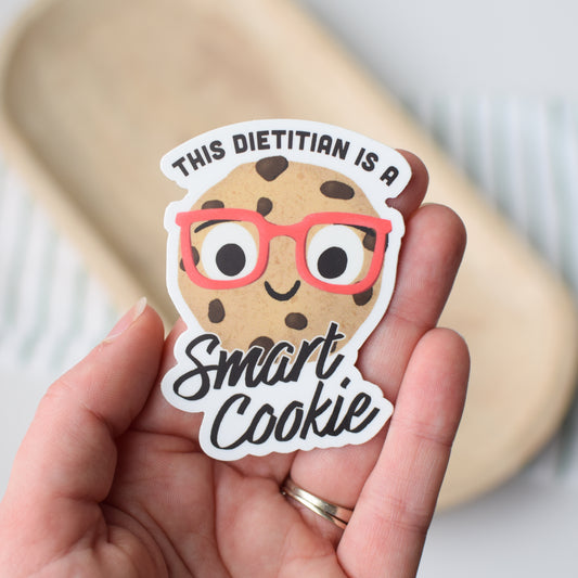 Smart Cookie Dietitian Sticker