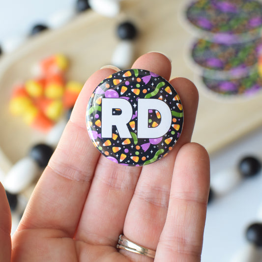 RD Halloween Candy Button or Magnet