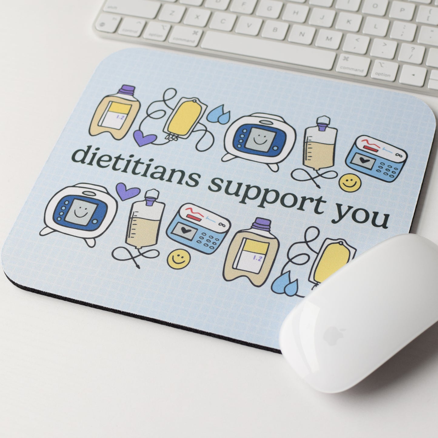 Dietitians Support You Mouse Pad