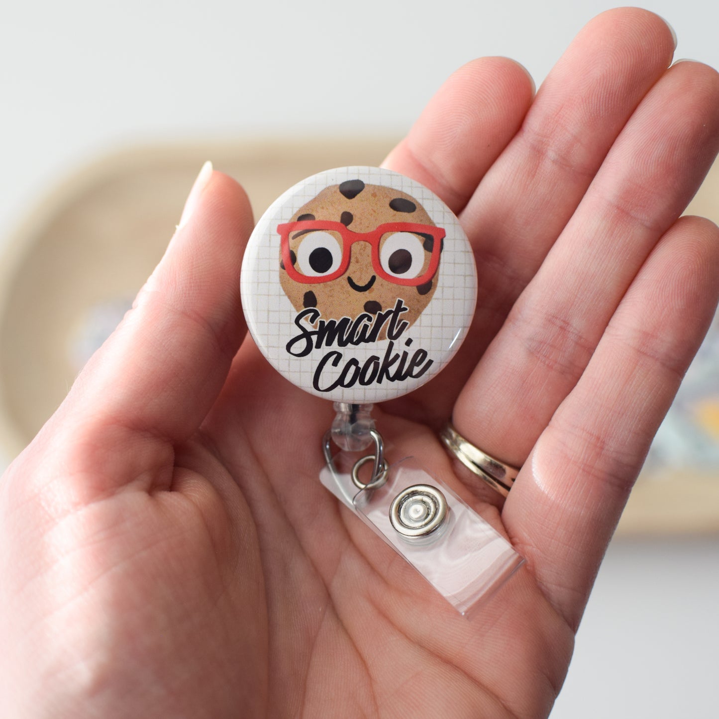 Smart Cookie Badge Reel + Topper