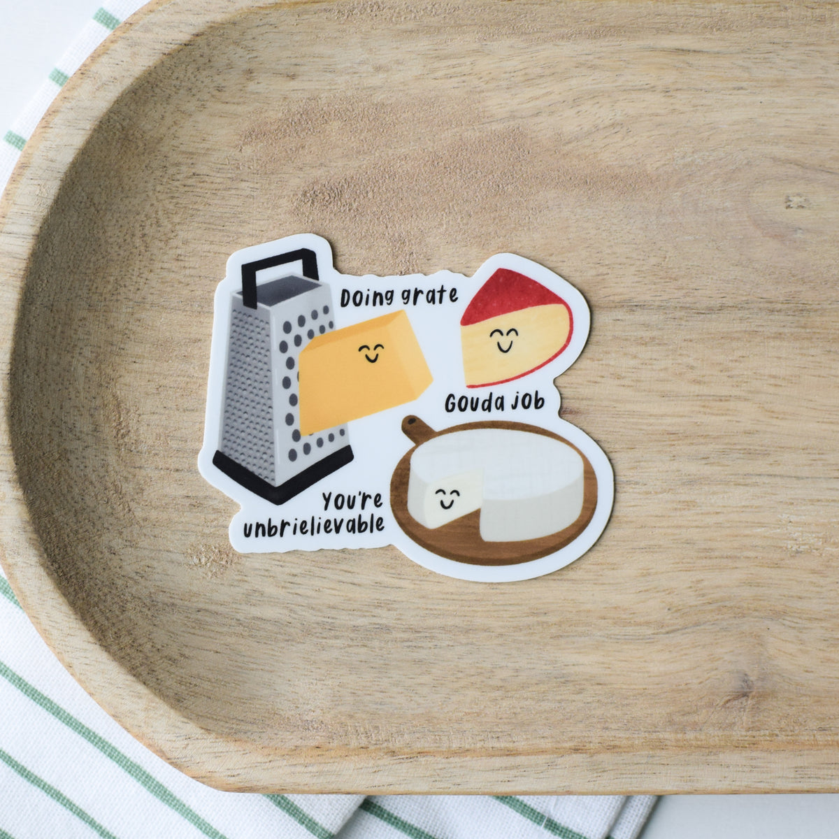 Swift Cheese Sticker Complimentary Cheese Sticker – Donut Season