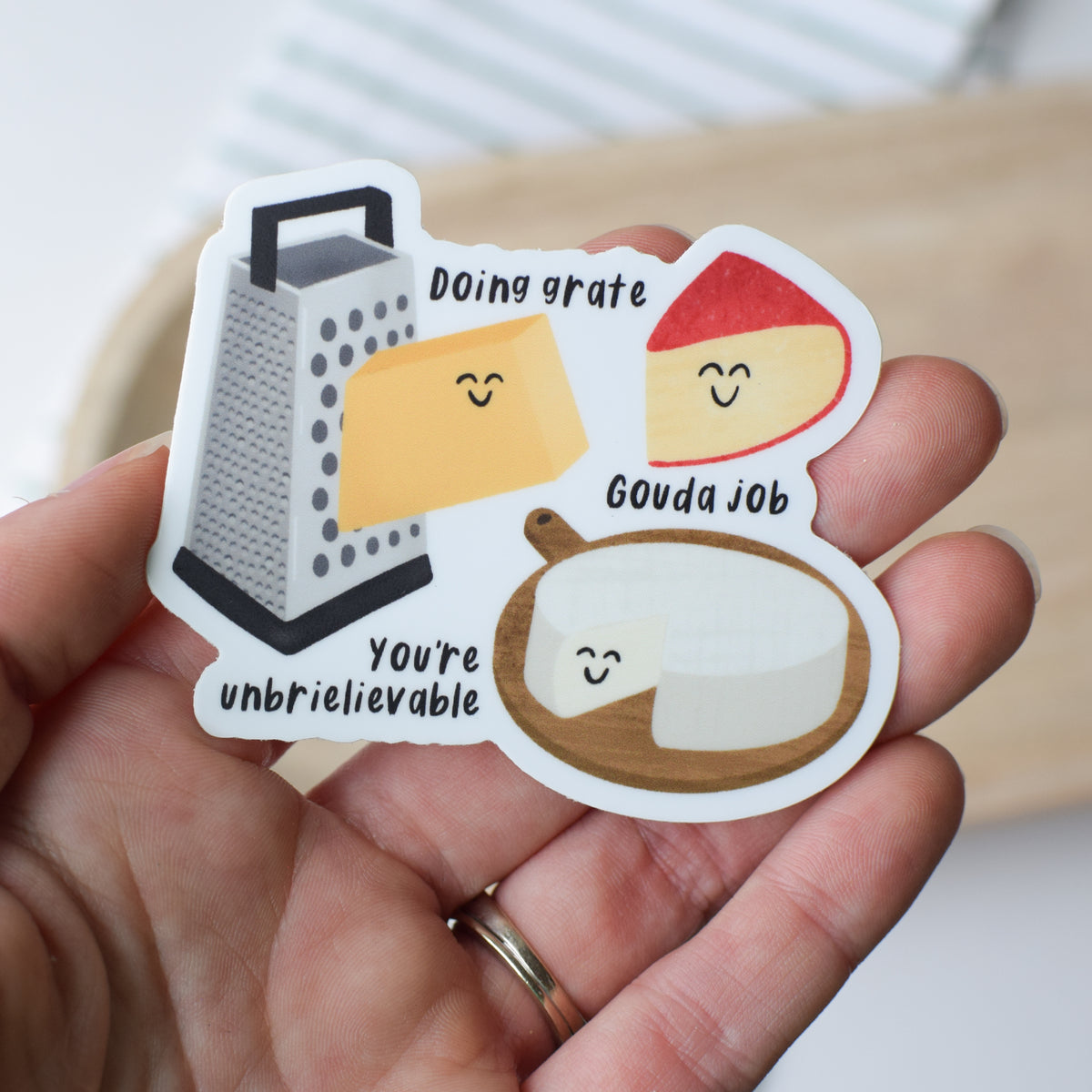 Swift Cheese Sticker Complimentary Cheese Sticker – Donut Season