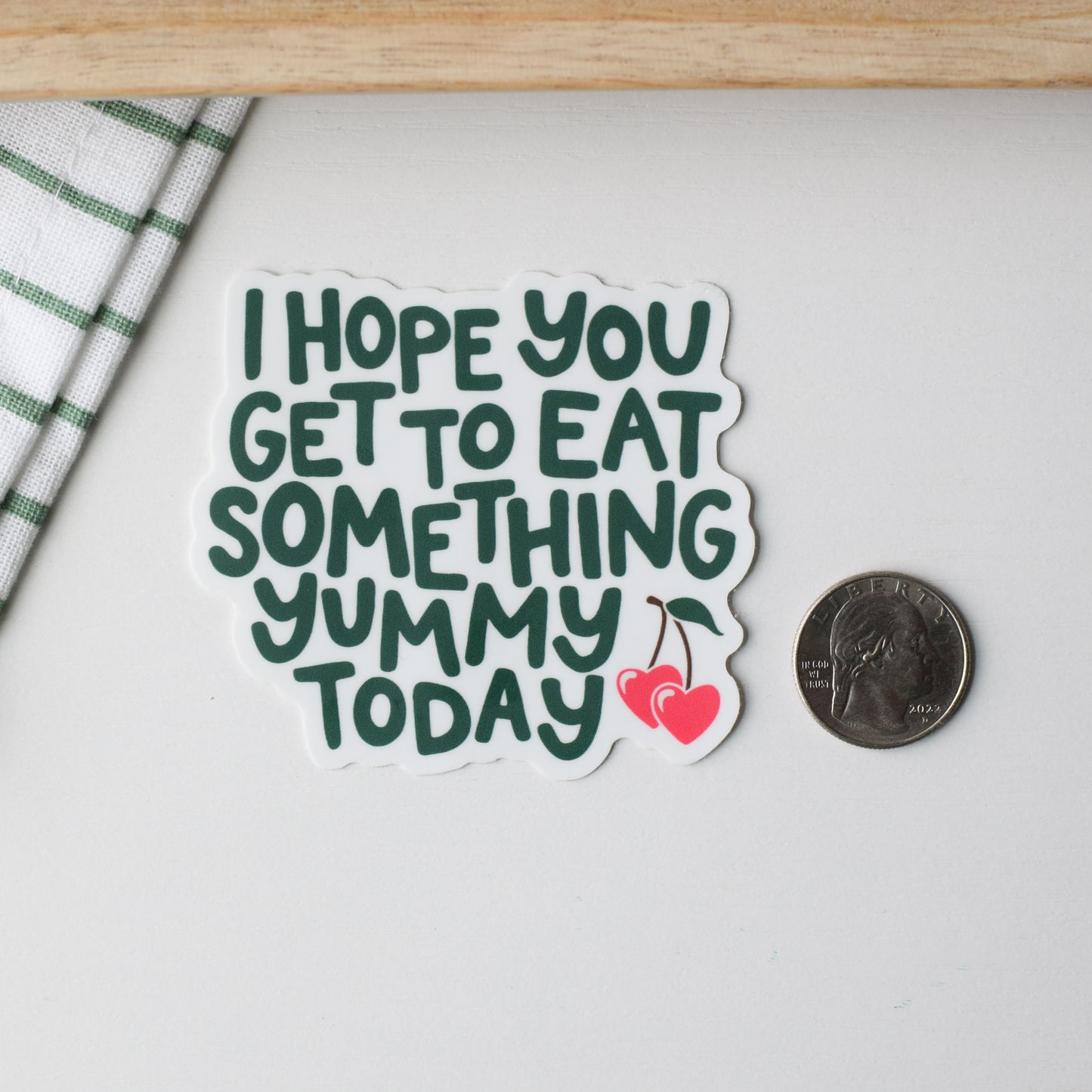 Eat Something Yummy Sticker