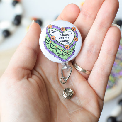 Halloween Cake Badge Reel + Topper