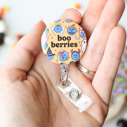 Boo Berries Badge Reel + Topper