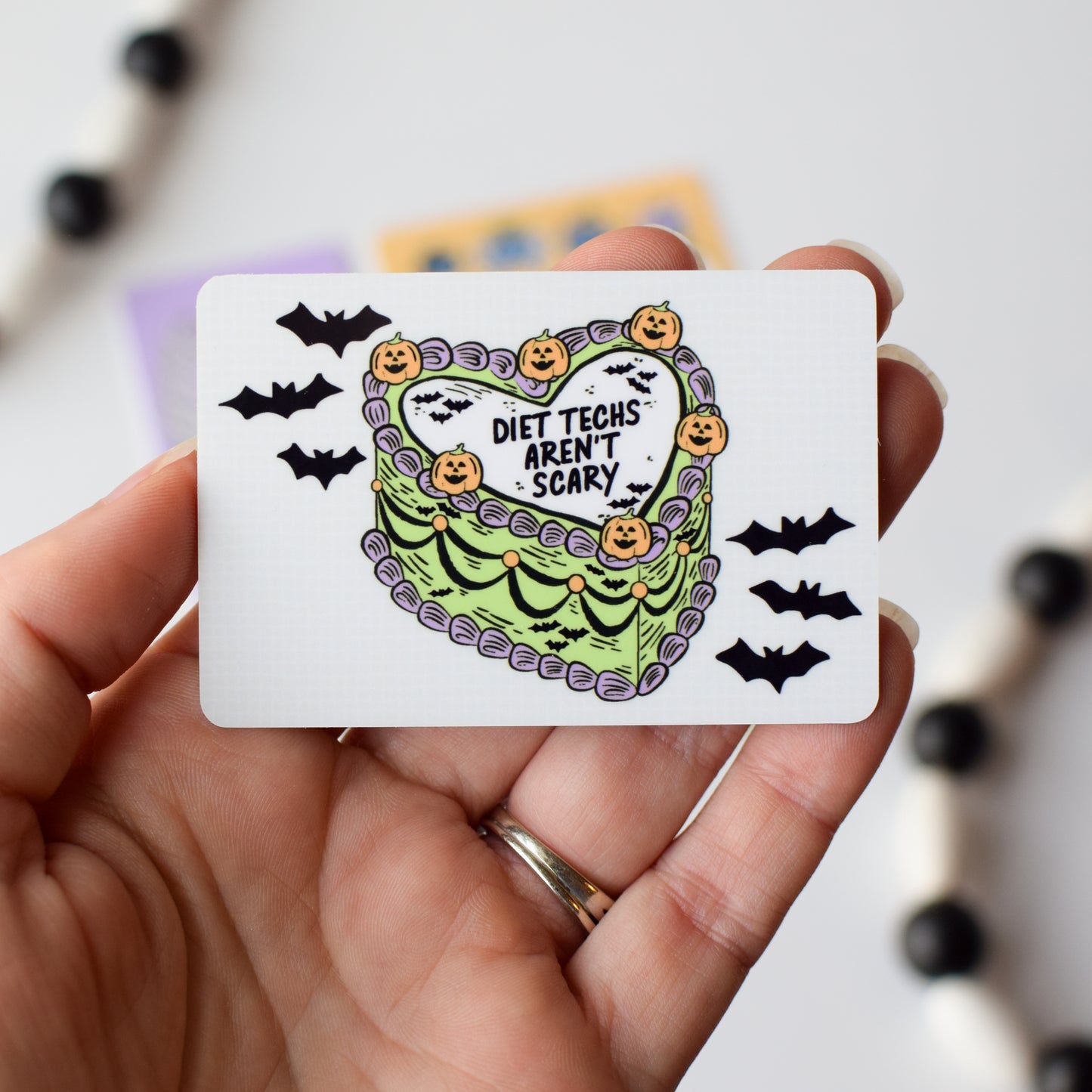 Diet Tech Halloween Magnets