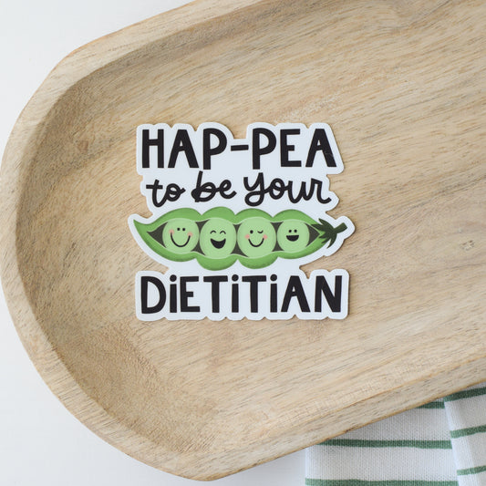 Bundle of 5 Hap-Pea Stickers [Imperfect]