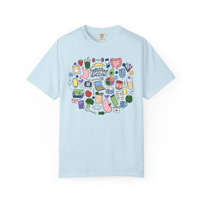 Registered Dietitian Doodles Tee
