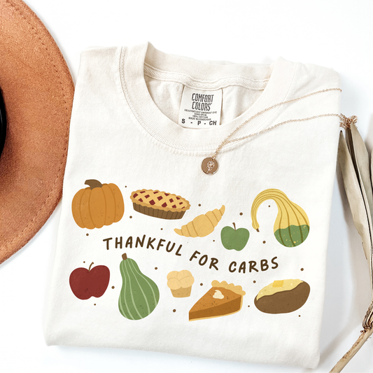 Thankful For Carbs Tee