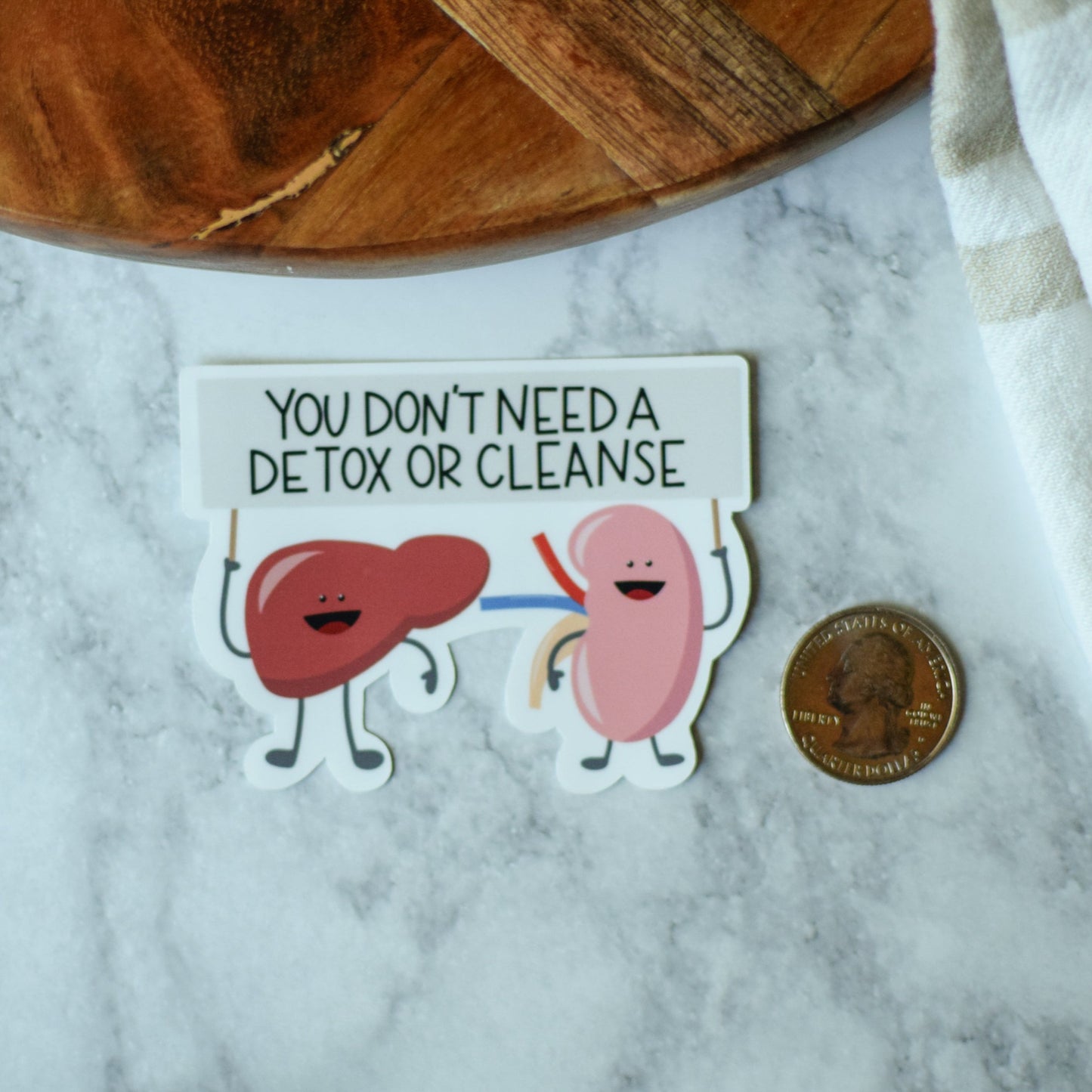 You Don't Need a Detox or Cleanse Sticker