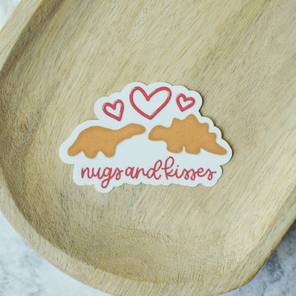 Nugs and Kisses Sticker