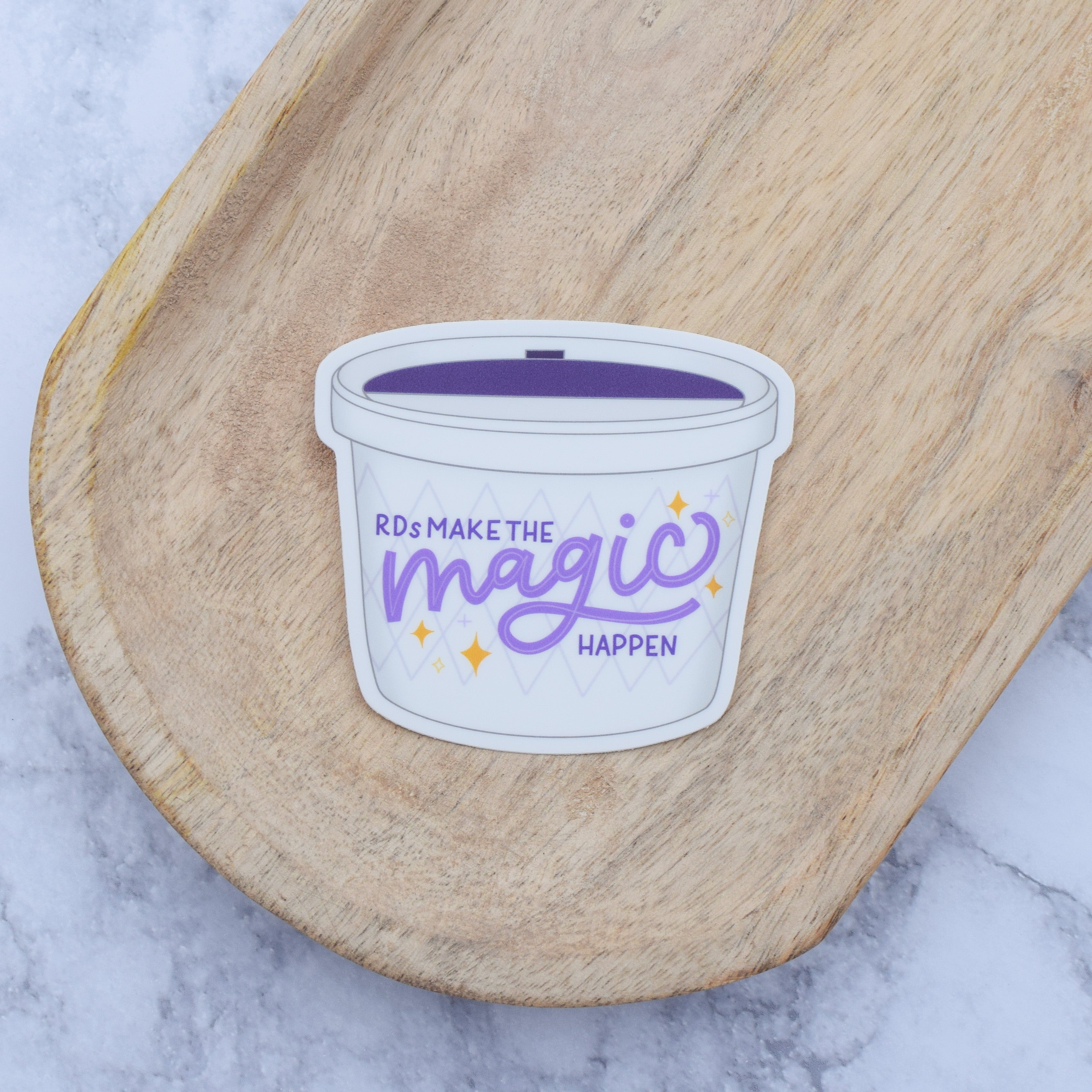 RDs Make the Magic Happen Sticker – Donut Season