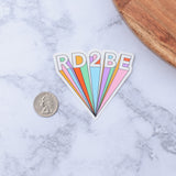 RD2BE Sticker