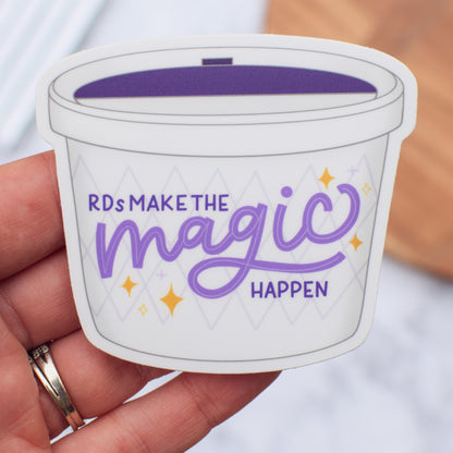 RDs Make the Magic Happen Sticker