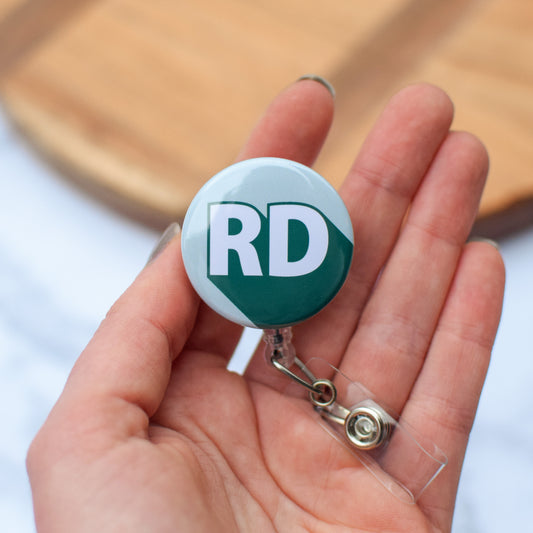 RD Credentials Badge Reel + Topper