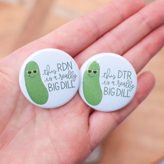 Really Big Dill Button or Magnet