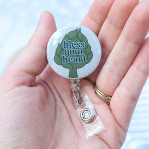 Bless Your Heart Badge Reel + Topper