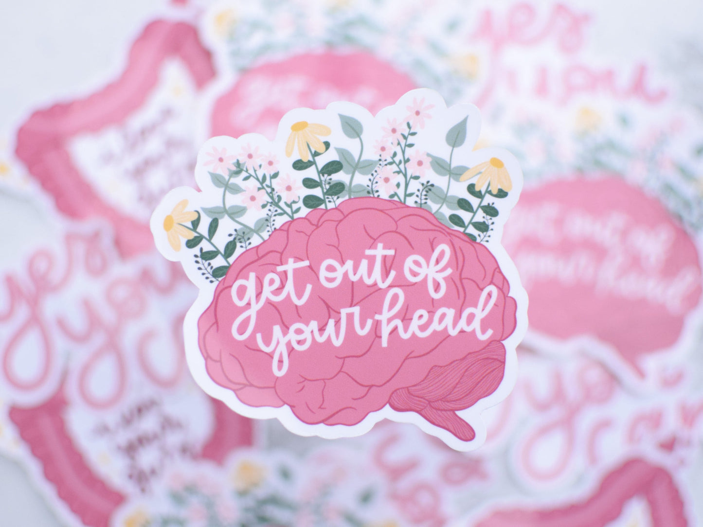 Get Out Of Your Head Sticker